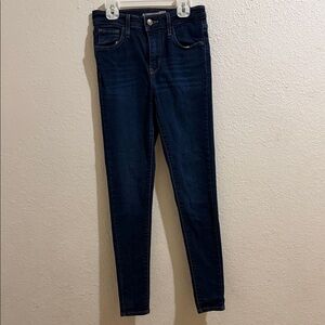 Dark Blue Women's Skinny Jeans